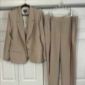 J. Crew Tan Pantsuit Classic Professional Style